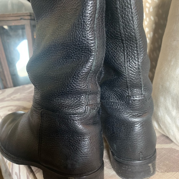 Tory Burch Black Riding Boot 7.5 - Picture 4 of 6